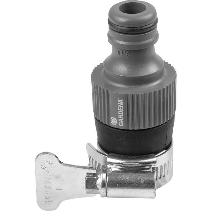 Connecteur de robinet GARDENA 2907 15 20MM Pratique pour arrosage de jardin Plastique