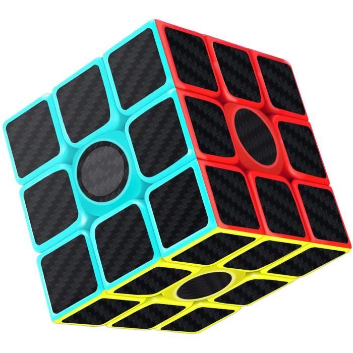 digitCUBE Cube magique pyramide Speedcube pour des rotations faciles et rapides Jeu de vitesse pour petits et grands 