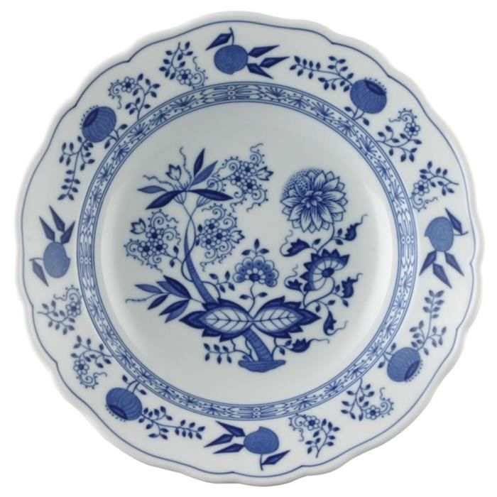 Assiette à Gourmets Hutschenreuther Ann Marie Sky - Porcelaine 33 Cm, Neuve