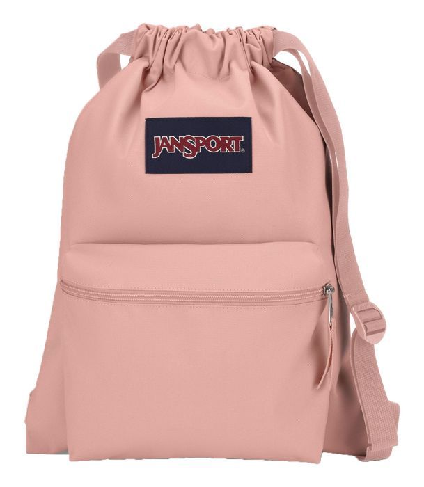 JanSport Sac à dos saumon pour femme Drawsack Backpack Misty Rose 271034