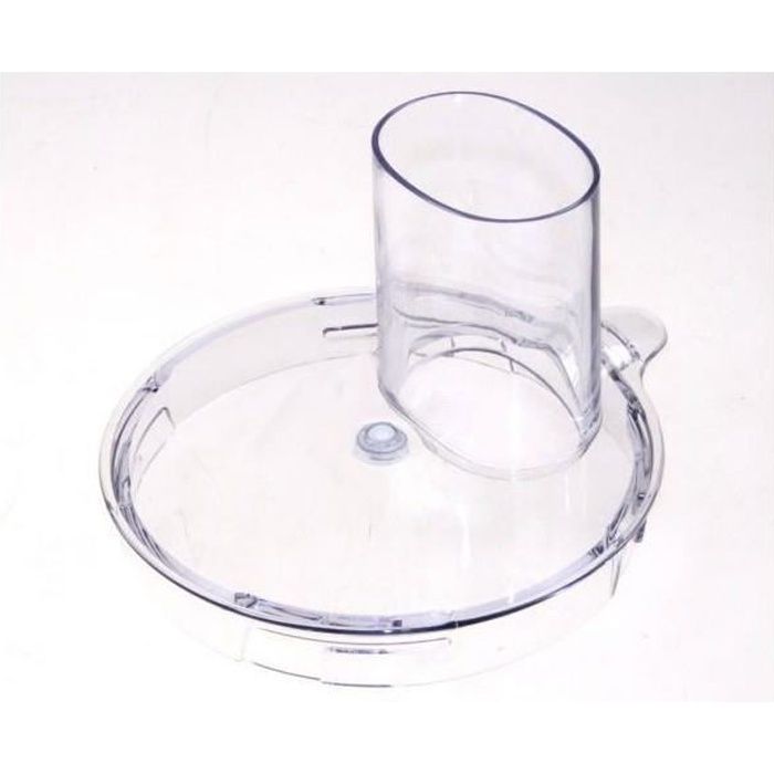 Couvercle bol avec cheminée pour robot multifonctions Kenwood - KW714282 - FPP210 - Blanc