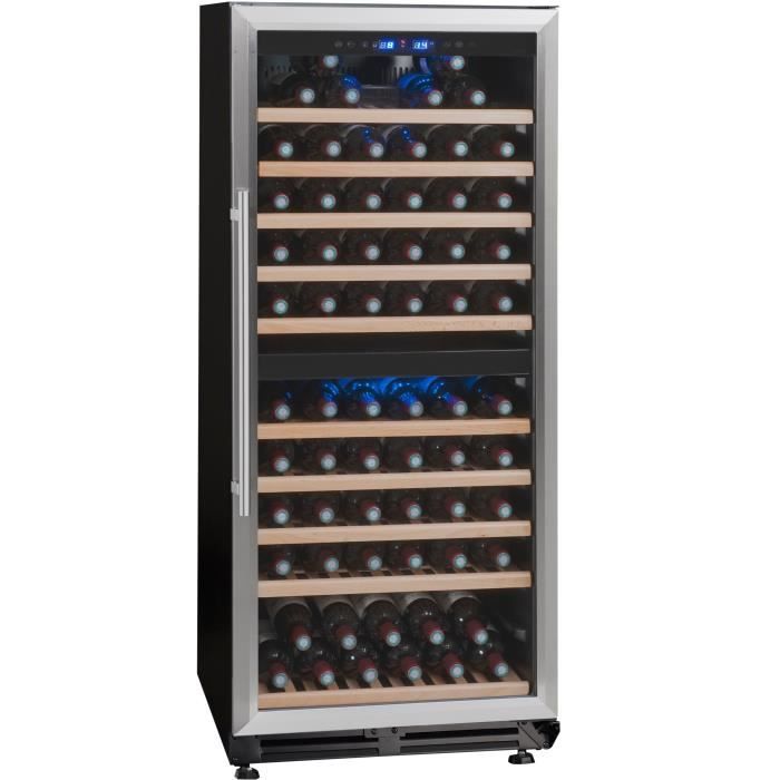 LA SOMMELIERE TR2V121 Cave à vin multi température 166 bouteilles