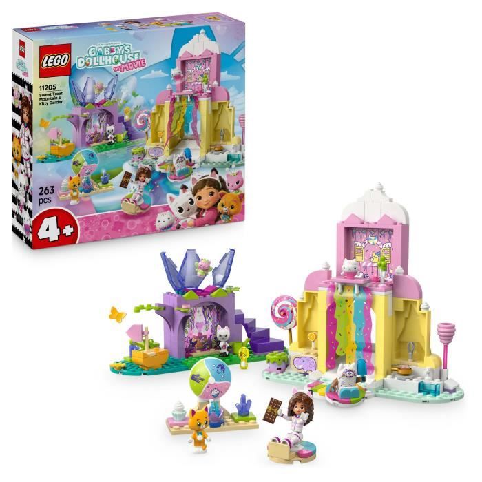 LEGO® Gabby' Dollhouse 11205 La montagne de friandises et le jardin de Fée Minette - vue 3