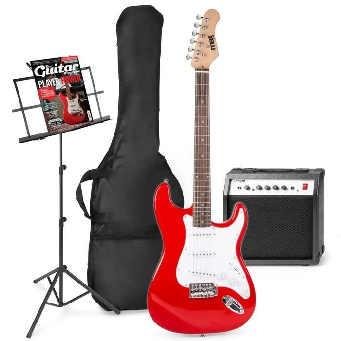 MAX GigKit : Le Meilleur Kit de Guitare Électrique pour Débutants – Tout-en-Un à 150,90 €