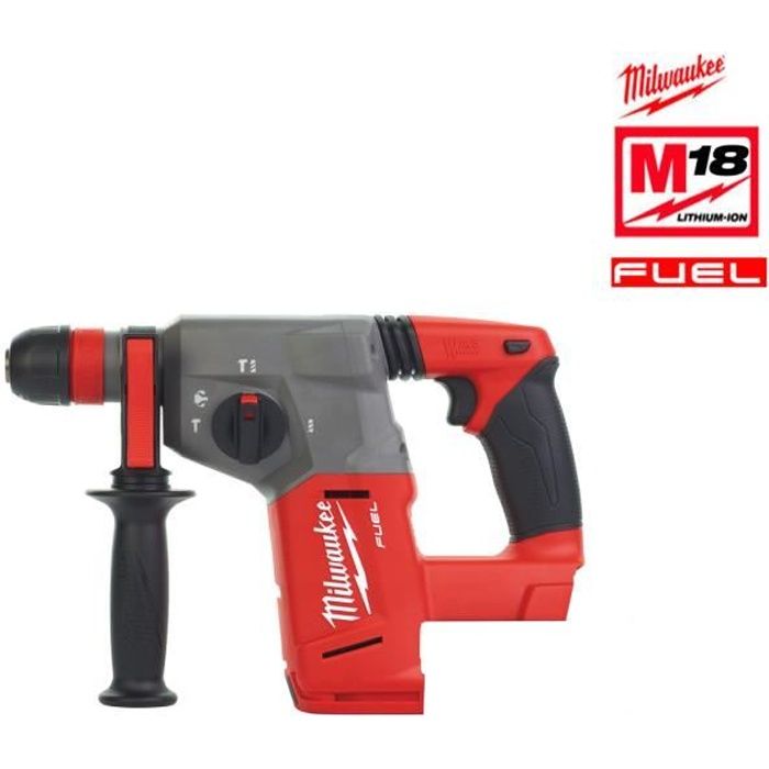 Perforateur SDS-Plus MILWAUKEE FUEL M18 CHX-0 - 18V - 3