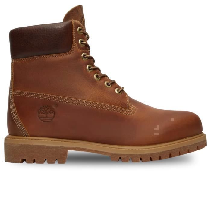 Bottes Timberland Premium 6-Inch Waterproof pour Homme Marron