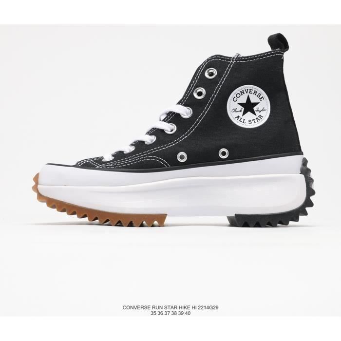 Baskets ConverseS Run Star Hike Platform Hi Lift Noir noir Noir