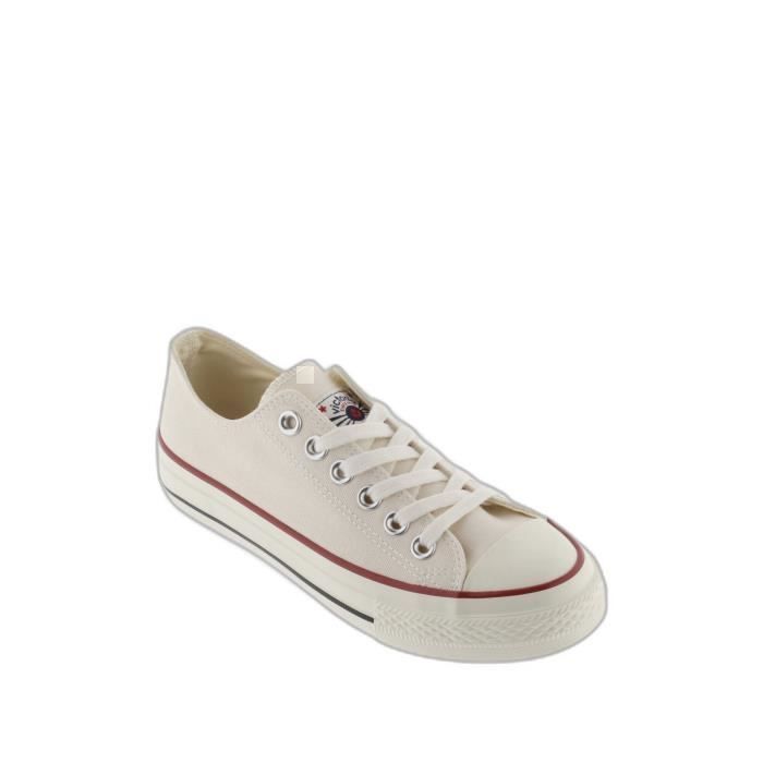 Victoria Baskets en toile brillante Victoria Tribu - Blanc - Homme - 39