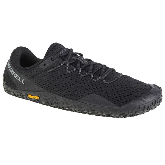Chaussures de running - MERRELL - Vapor Glove 6 J067718 - Femme - Noir - Drop 5 mm - Usage régulier