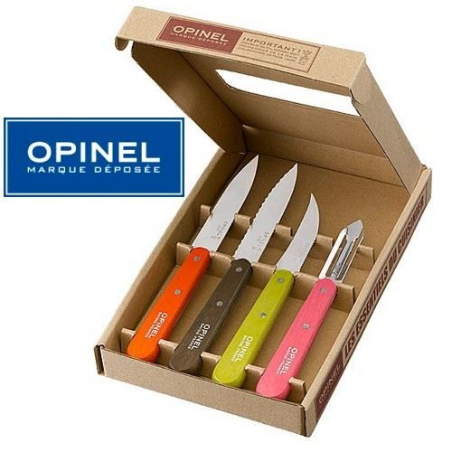 Coffret Opinel Les Essentiels du Cuisinier Couleur