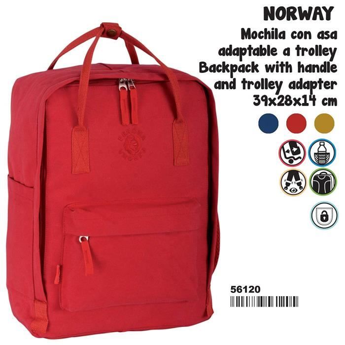 ontichelvo Double Backpack Laptop Holder A.O. CP Plyouth School Bag