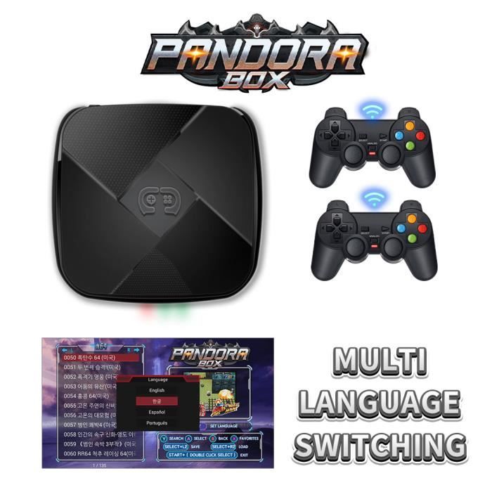 Achetez Pandora Box 3D SAGA EX Wifi 8 000/10 000 jeux ▷meilleur magasin de consoles rétro Espagne Achetez Pandora Box 3D SAGA EX Wifi 8 000/10 000 jeux ▷meilleur magasin de consoles rétro Espagne