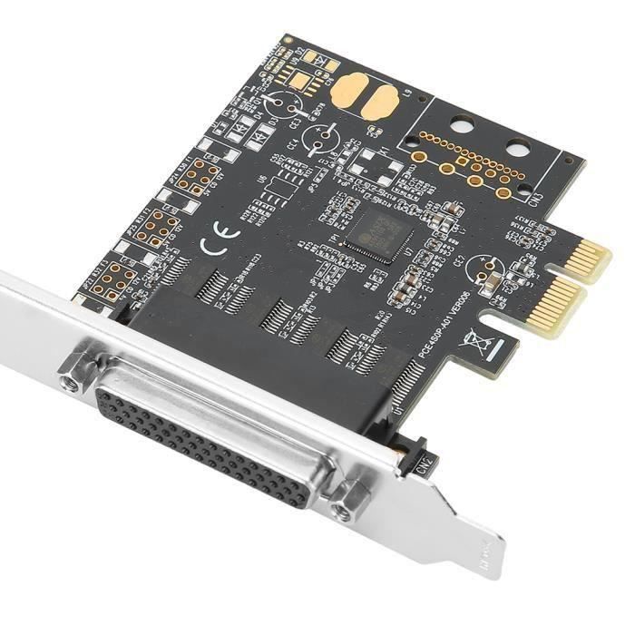 Carte adaptateur Carte d'extension PCI-E TO AX99100 4Port Computer ...