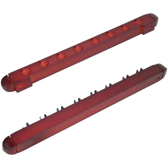 Porte-queues Billard Support Mural Billard Gotyou 6 Places - Porte-queues En Bois Pour Salle De Jeu Porta Canne Da Pesca Da Muro