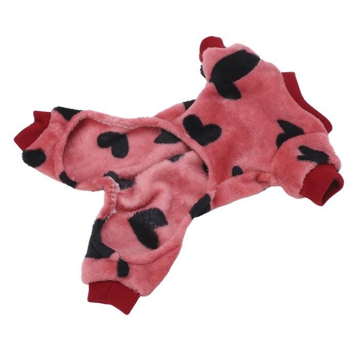 Comparer les prix de Shipenophy Pyjama Chiot Chaud et Confortable, Vêtements pour Chien Mignon Adapté aux Petits Chiots
