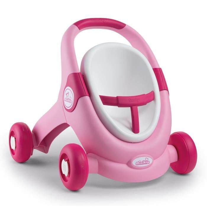 poussette smoby 3 en 1