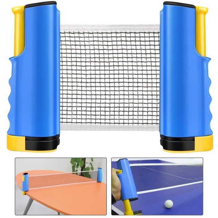 Rétractable Tennis de Table Net voyage vacances Portable de Remplacement de qualité