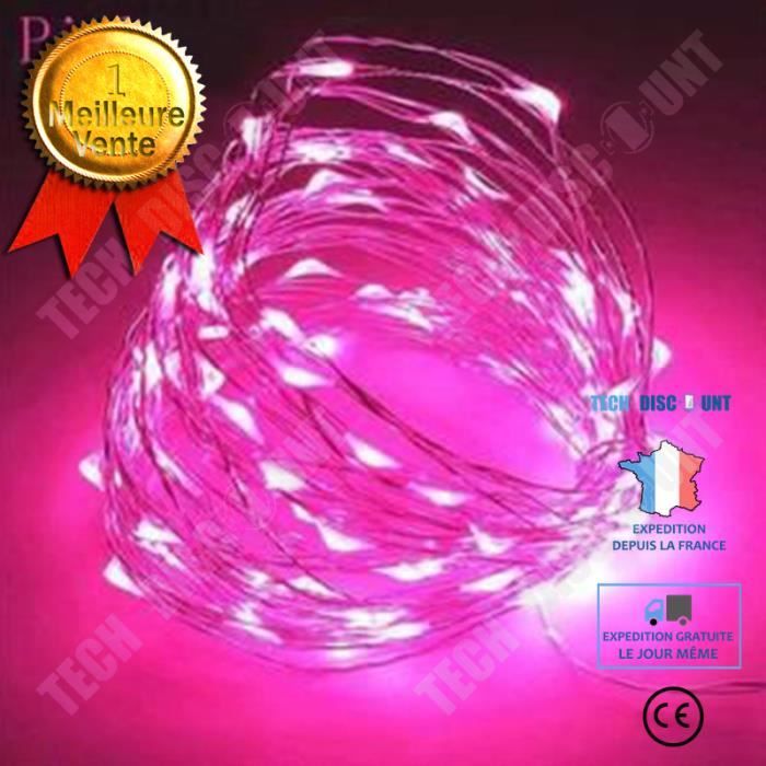 TD® LED boule de coton guirlande lumineuse batterie solaire boîte  décoration de salle de fête lanterne macaron couleurs - Cdiscount Maison