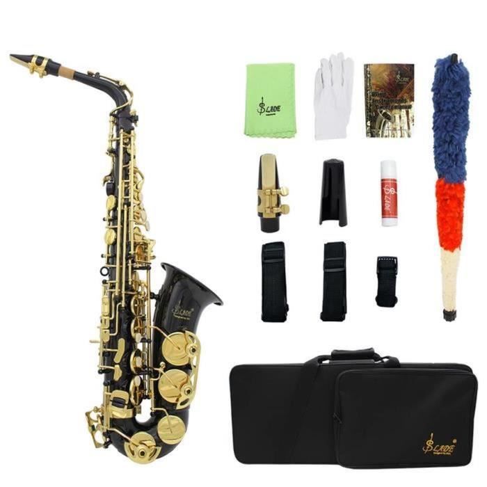 SLADE Kit Saxophone Alto Mi Bémol Corps en laiton Pratique Enseignement