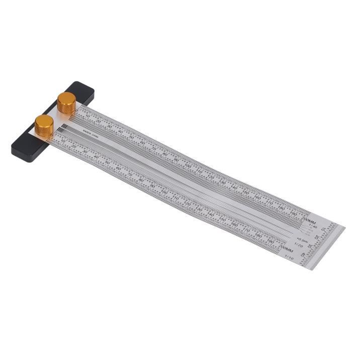 Comparateur à Cadran Mécanique 0-20 Mm - Précision 0,01 Mm - Acier Inox - Pour Usinage, Aviation