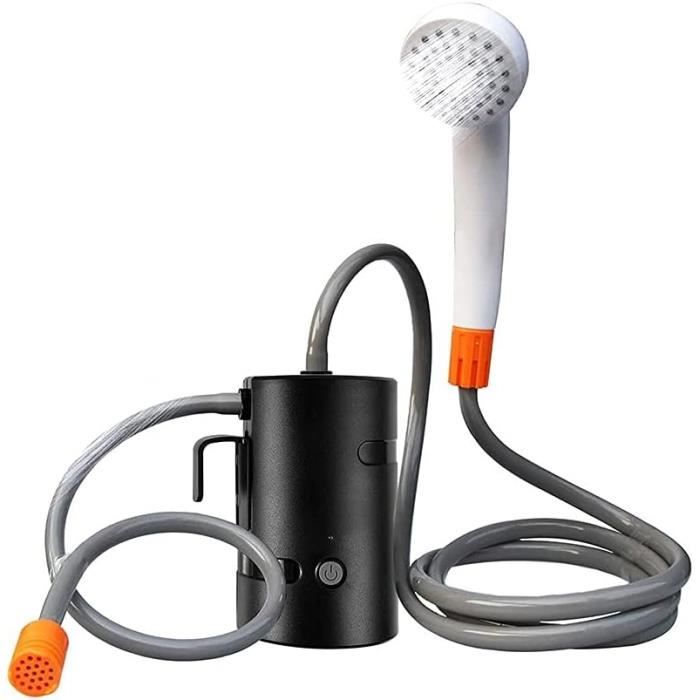 INN Douche de camping 5000 mAh pompe de douche electrique rechargeable