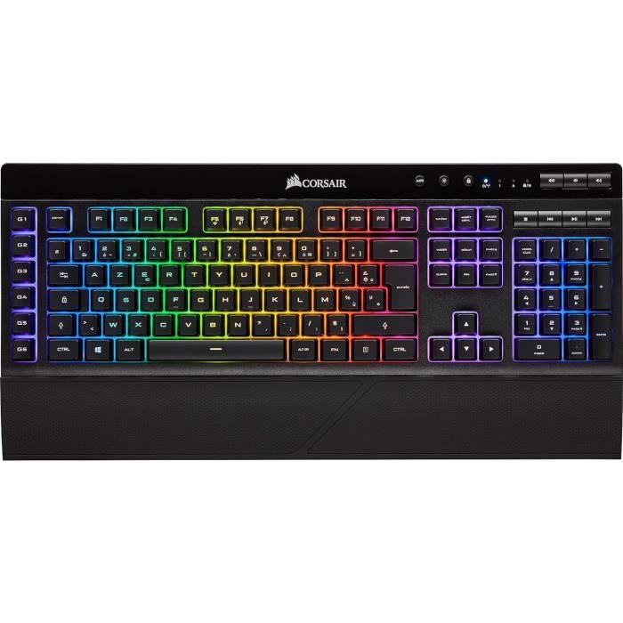 K57 Rgb Wireless Clavier Gaming, Noir (Azerty)[H479] - Cdiscount ...