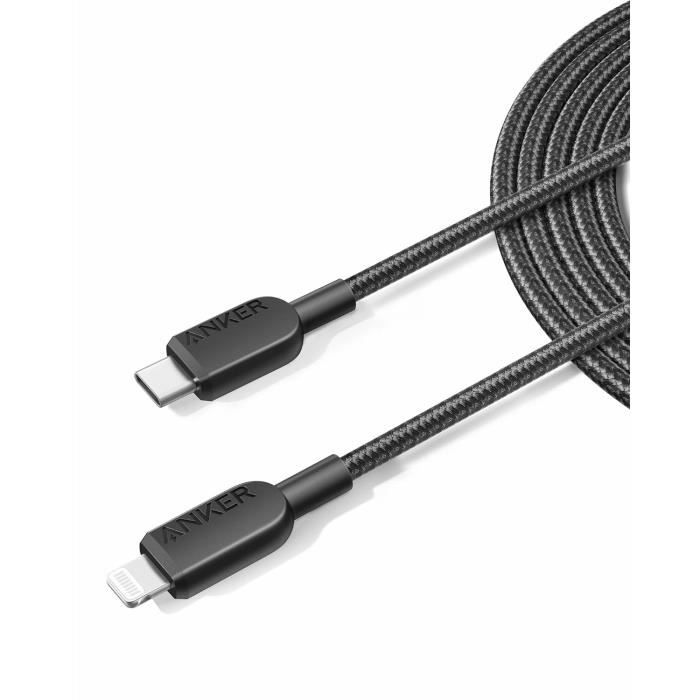 CABLING®Câble USB-C vers Lightning 50 cm Compatible Power Delivery pour  iPhone X-XS-XR-XS Max-8-8 Plus - Cdiscount Téléphonie