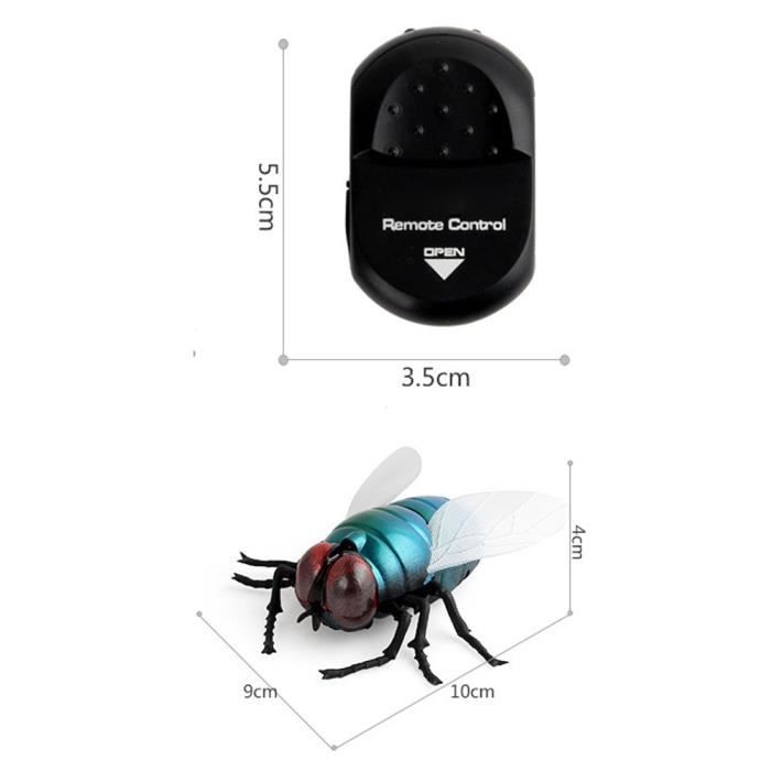 TD® araignée télécommandée réaliste tête de mort jouet plastique