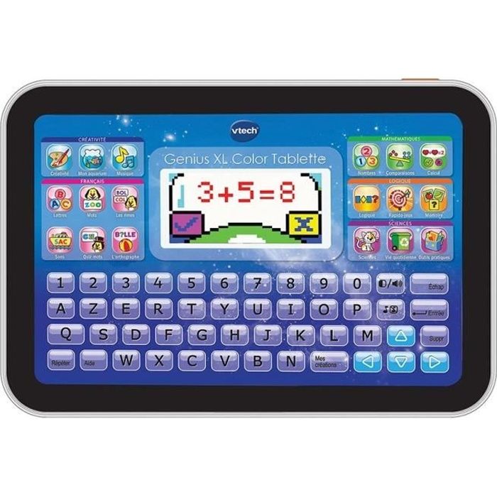 Vtech Genius Xl Color Tablette Educative Enfant Noire Cdiscount Jeux Jouets