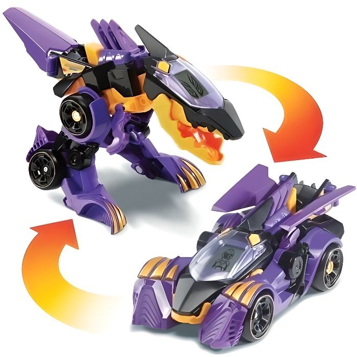 VTECH - Switch & Go Dinos - Brutor, Super Spinosaure (Voiture de Course)
