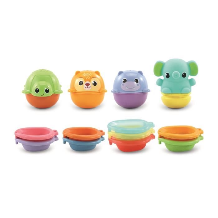 Jouet Coffret De Bain Empilo Rigolo Vtech