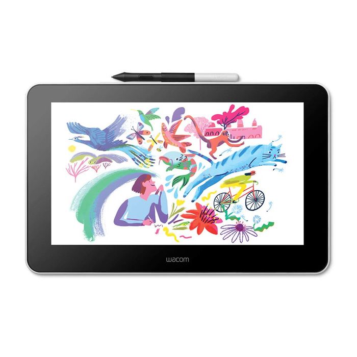 Numériseur - Wacom - Wacom One 12 - Écran LCD - Électromagnétique - Filaire - USB-C