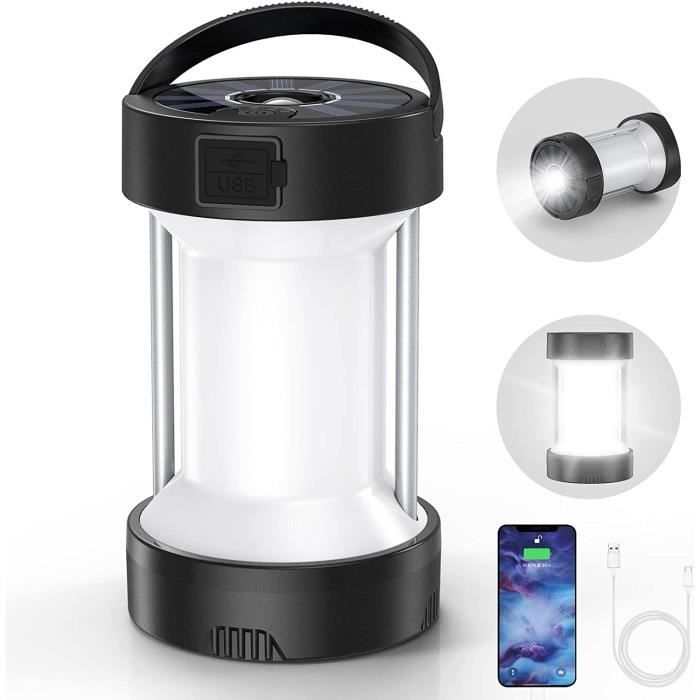 Lampe de camping rechargeable USB-C 4 modes - Quechua - Décathlon