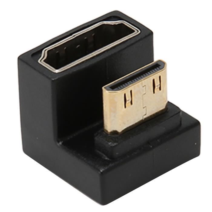 Connecteur Micro USB 2.0 Mâle Coudé 90° Vers Le Haut 5 Broches - Idéal FPV Drone & Photographie Aérienne Multicoptère