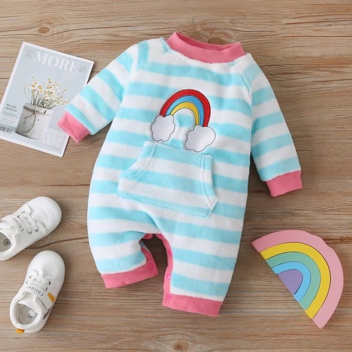 Rainbow Friends Sweat à Capuche Garçon Fermeture Éclair - Imprimé 3D Bleu Manches Longues