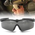 Tbest lunettes tactiques Lunettes militaires coupe-vent et résistantes au sable Lunettes tactiques Protection des yeux de tir-1