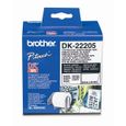Ruban papier Brother P-TOUCH DK-22205 - Thermique directe - 62mm x 30.48m-1