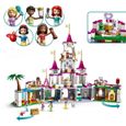 LEGO 43205 Disney Princess Aventures Épiques dans le Château, Jouet Ariel, Vaiana et Raiponce, Figurines Animaux, Enfants Dès 6 Ans-1