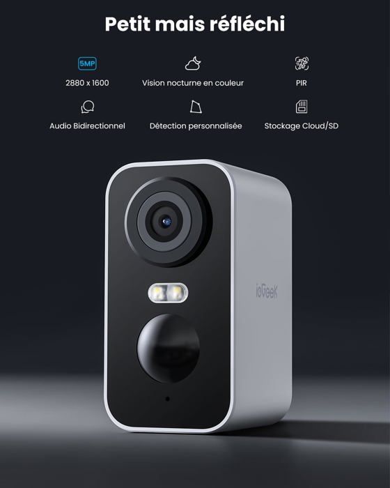 Caméra EUFY 2C // Un système de fixation de caméra wifi sur piquet