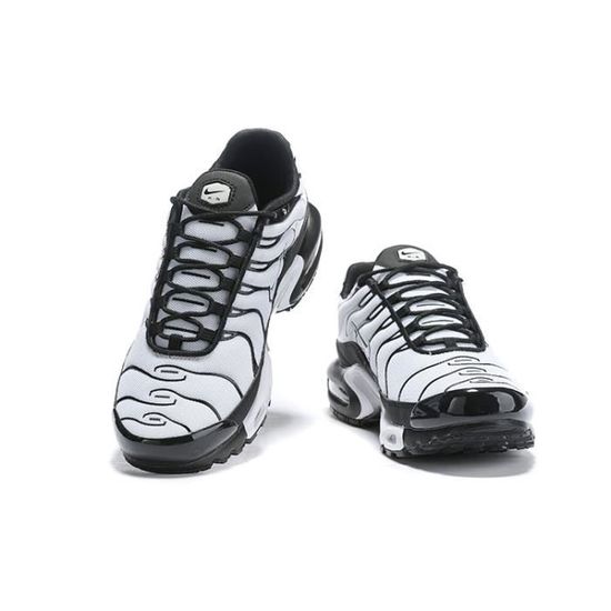 Baskets TN Plus Chaussures 8909-113 noir blanc Hommes Noir et