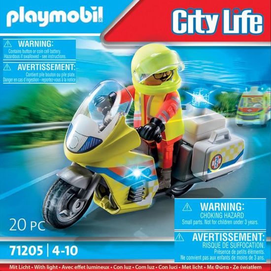 Ambulance et secouristes Playmobil – 70049 – –