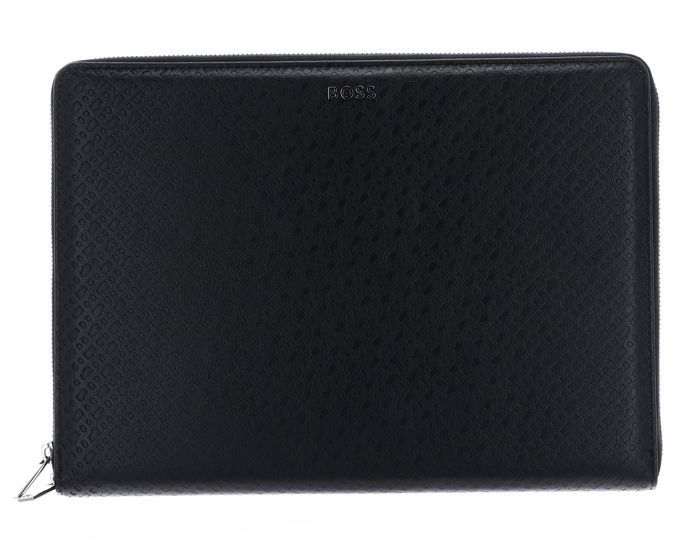 HUGO BOSS Cartable Monogram Conference Folder L Noir pour femme et ...