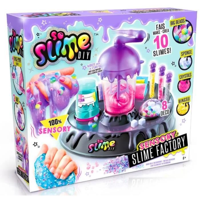 Jeu de fabrication de slime - Canal Toys - Slime Factory Sensory - DIY avec  surprises sensorielles - dès 6 ans - Cdiscount Jeux - Jouets