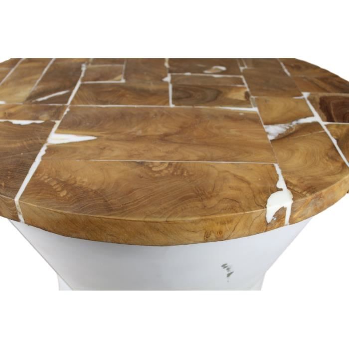Cette magnifique table basse de la collection HSM en forme de seau ...