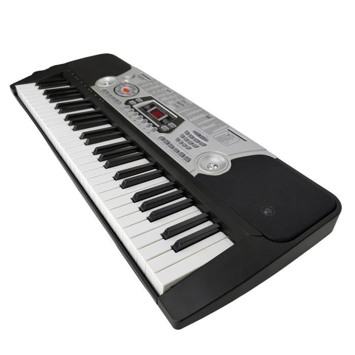 Pack clavier éléctronique synthétiseur 61 touches avec micro et