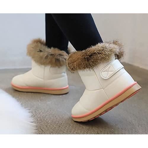 Bottes de Neige pour Filles AMOUNE Fourr es et Imperm ables