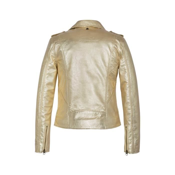 Blouson sales doré femme