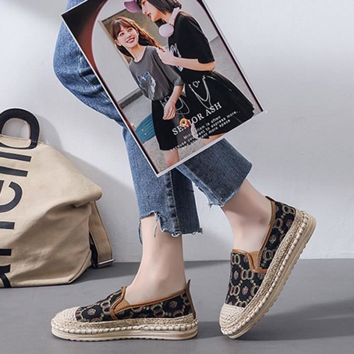 Espadrille femme course store