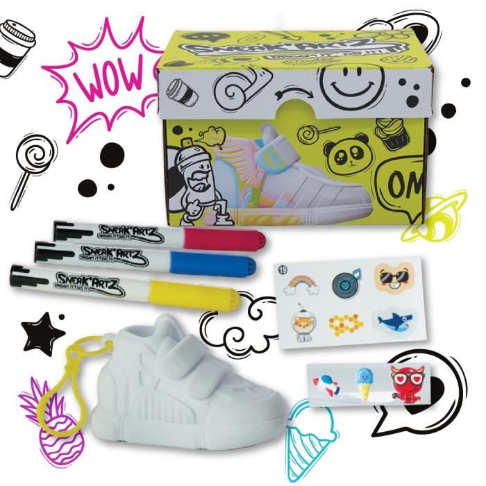 Basket customiser SPLASH TOYS Sneak Artz Shoebox S rie 1