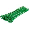 Serre-câbles verts en nylon 4,8 x 200 - 100 pièces - VELAMP-2